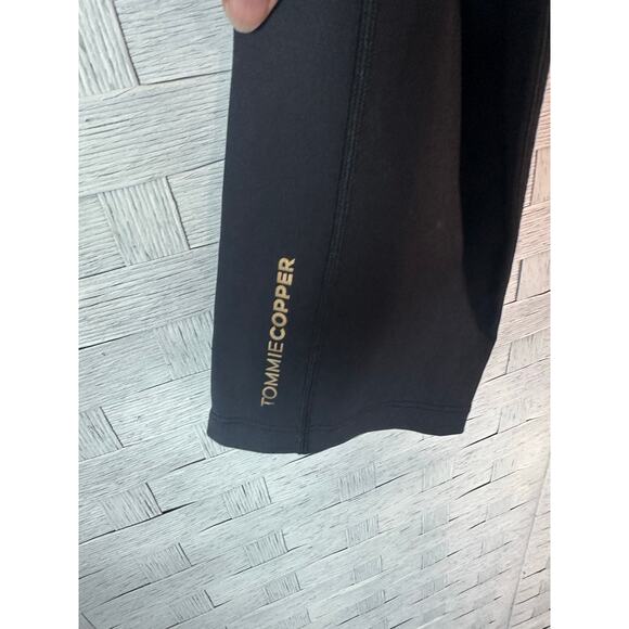 Tommy Copper women’s leggings crop black activewear running athleisure - Picture 2 of 11